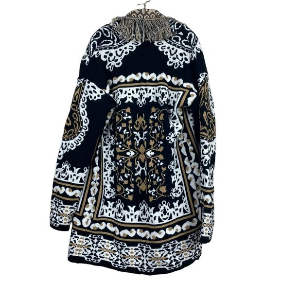 Ten-Oh Boho Open Front Cardigan Sweater Kimono Size 8 - Picture 9 of 13